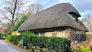 Walk Through England's Chalk-Built Uffington Village - English Countryside