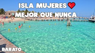 ISLA MUJERES TOUR INCREIBLE😍MAYO 2024 PLAYAS HERMOSAS | TODO INCLUIDO