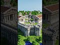 Ancient Greek Fortress Minecraft Build Showcase - Minecraft Greece