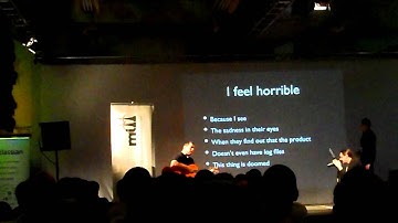 Roy Osherove Singing at Agile By Example 2012