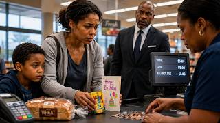 Single Mom Paid In Coins For Bread. The CEO Behind Her Froze When He Saw Her Last Two Items