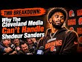 Shedeur Sanders vs The Cleveland Media . . . The Winner Is Shedeur - It Ain’t Even Close!