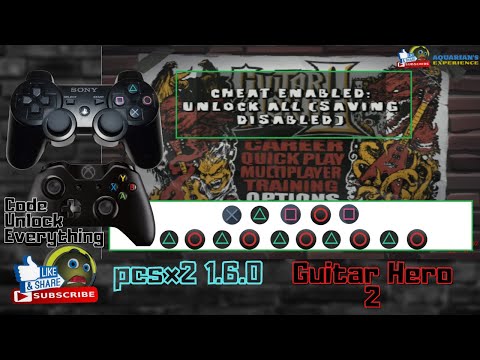 Guitar Hero 2 PCSX2 - Unlock Hyper Speed | Flame Head | All Song
