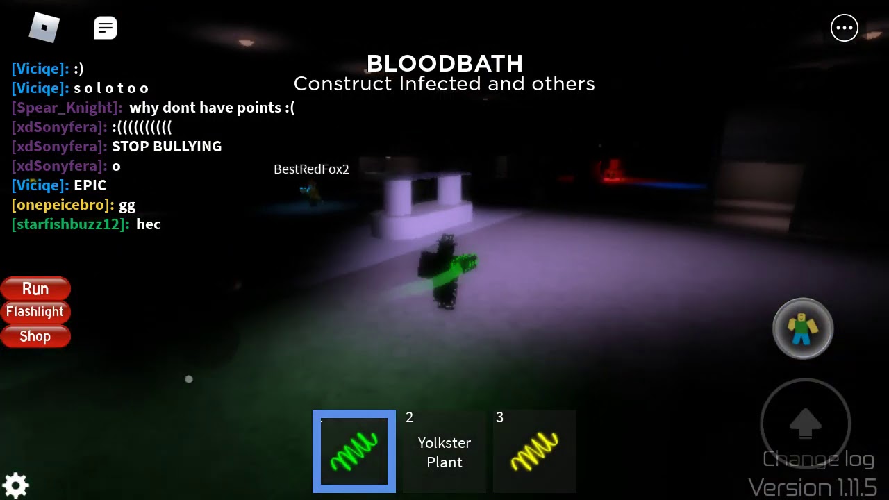 Roblox Midnight Horrors Construct Infected And Others Youtube - creepy obby horror adventure by voxozor roblox