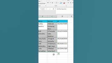 Cara menyesuaikan panjang text dengan WRAP TEXT Excel #tutorialexcelpemula