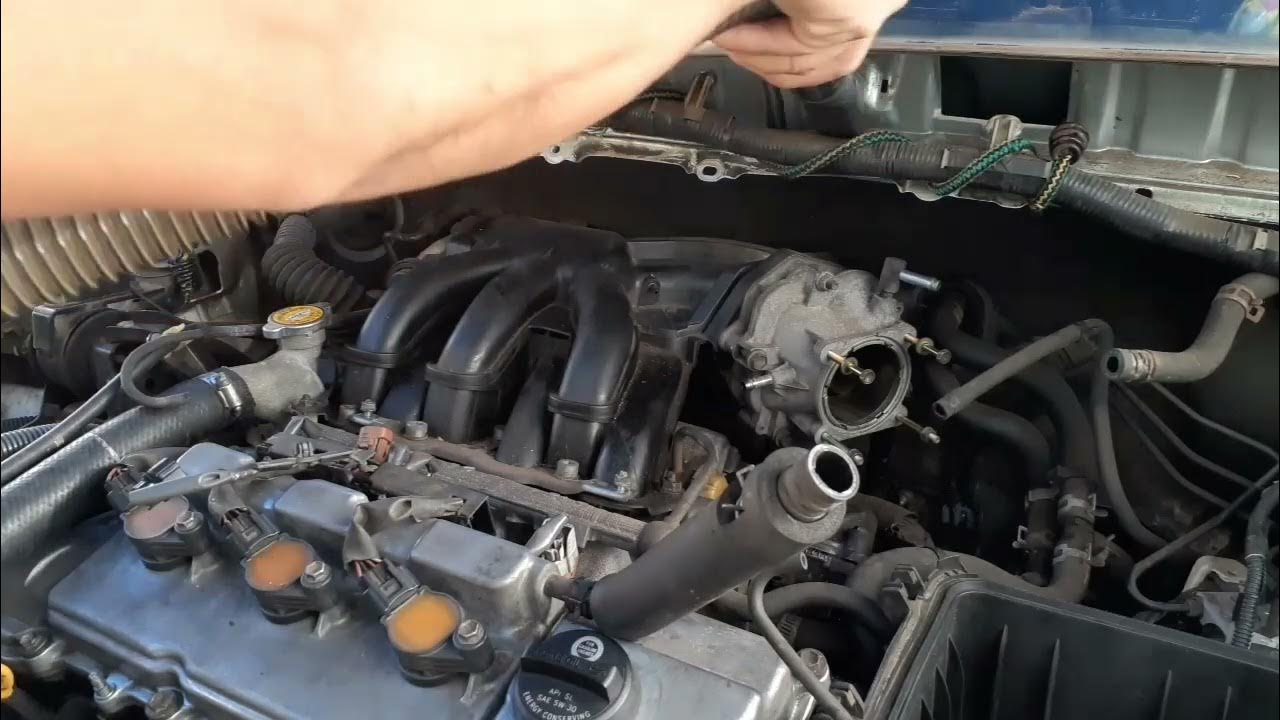 2005 Toyota Sienna Valve Cover Gasket Replacement 2 - YouTube