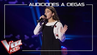 Lola Avilés - Mi amante amigo | Blind auditions | The Voice Kids Antena 3 2021