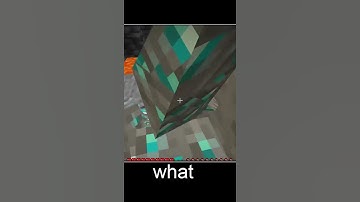 Realistic Diamond Ore in Minecraft #Shorts