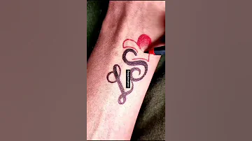L S Name Love Tattoo SMH 