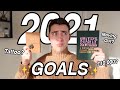 MY 2021 GOALS! ☆ Moving Out, Tattoos, Money & How to Set Realistic New Year's Resolutions for 2021!