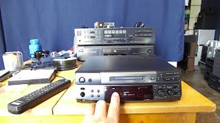 Sony Md Mds S38 Hibátlan Írással Alig Használt Minidisc Író Lejátszó Távjával Eladó