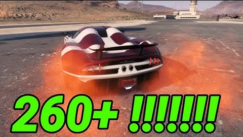 DRIVING MY  KOENIGSEGG REGERA AT 260+ MPH..(NFS PAYBACK)