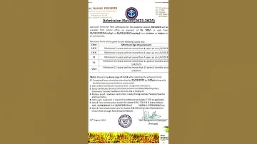 Admission For The Session 2023 2024 Going On 