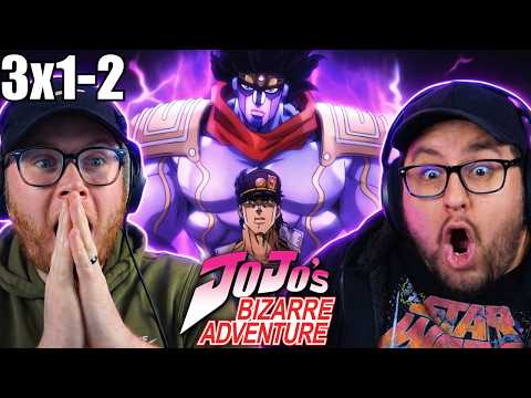 Jojo's NEW FANS Meet JOTARO! | Jojo's Bizarre Adventure | 3x1-2