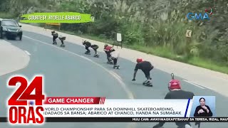 World championship para sa downhill skateboarding, idadaos sa bansa; Abarico at Chanco,... | 24 Oras