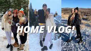 UTAH VLOG! bleach dyed sweatsuits, family time &amp; our ski condo! Maddie Woods