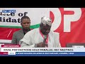 Rival PDP Factions Hold Parallel NEC Meetings