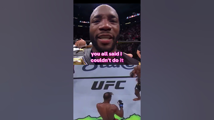 Leon Edwards🥷🏿 wrote history  #ufc#leonedwards #kamaruusma