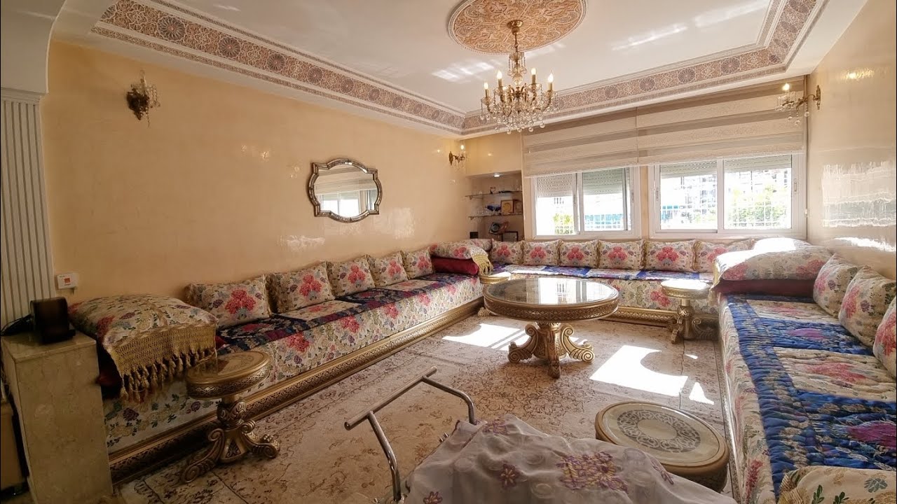 شقة ممتازة من فيلا للبيع بفاس حي زازا قرب حمام مكوار بالطابق الأول APPARTEMENT À VENDRE À FÉS