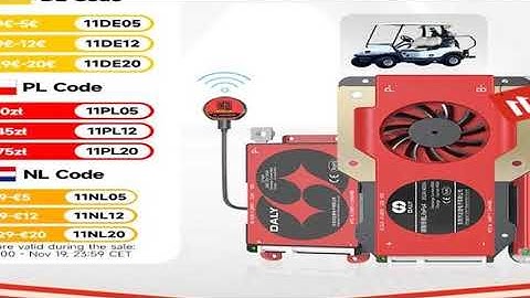 Daly Smart BMS 4S 12V Lifepo4 8S 24V 16S 48V 100A 150A 200A 300A Bluetooth for Inverter RS485 CANBUS