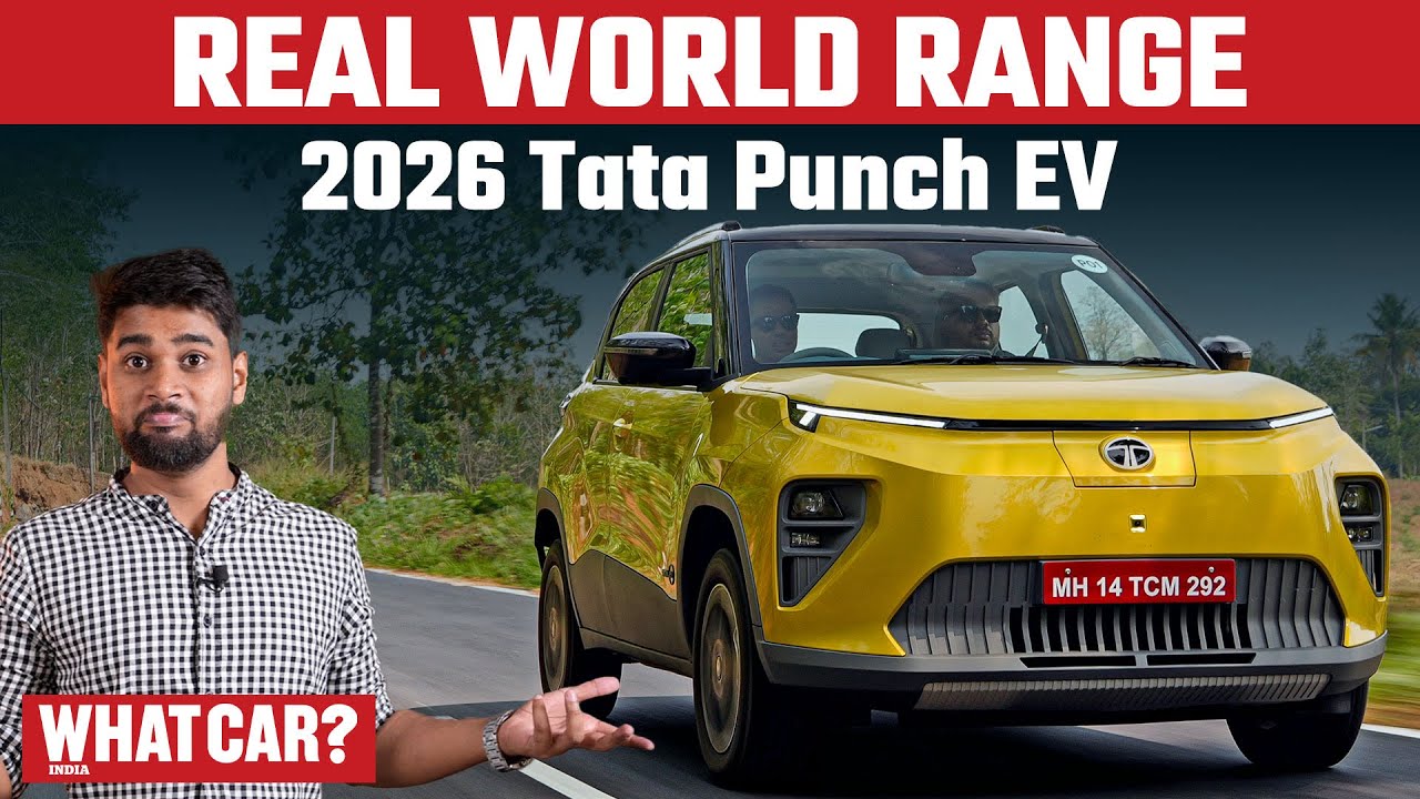 Range Test: 2026 Tata Punch EV Facelift | Driving Review 