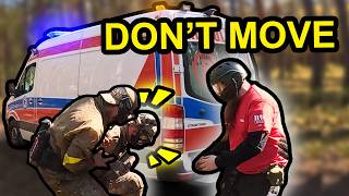 When a Player Collapses Mid-Paintball Game…