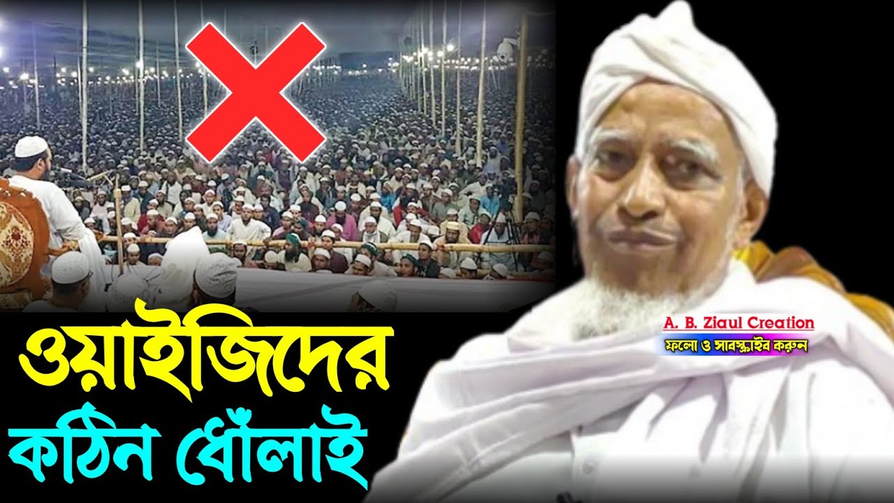 ওয়াইজিদের কঠিন ধোঁলাই || Maulana Ataur Rahman || Sylheti New Waz || A. B. Ziaul Official