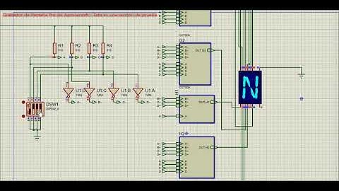 Nombre con display de 16 segmentos