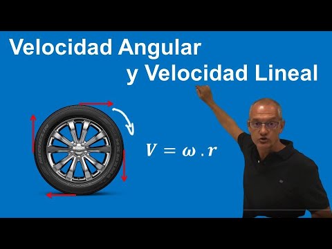 Vídeo: Diferencia Entre Velocidad Angular Y Velocidad Lineal