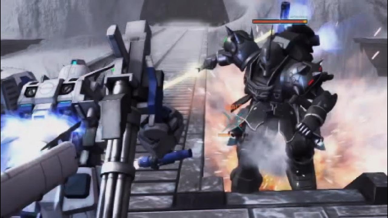 Gundam Unit 5 (bst) vs. Geara Zulu (EH) Gundam Battle Operation 2