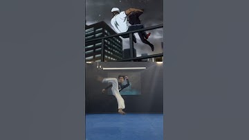 Recreating Gojo’s tornado kick #taekwondo #boxing #martialart #anime