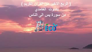 الربع الاخير من القران الكريم من سورة يس الى الناس