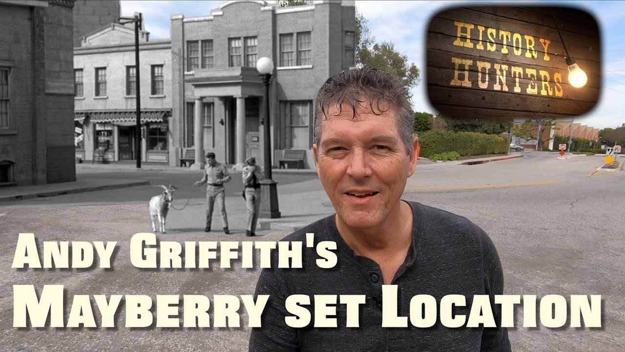 Andy Griffith's Mayberry filming backlot and Desilu Studio YouTube