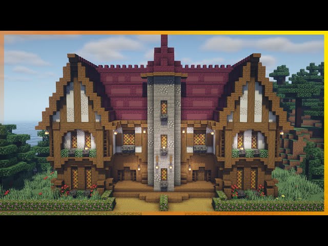 Big Medieval House for Minecraft