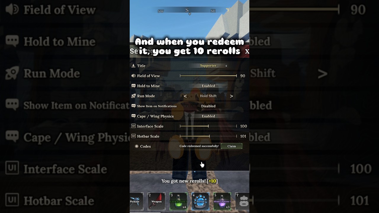 НОВОГОДНИЙ КОД в The Forge 