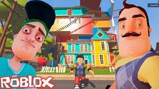 ШОУ ПРИВЕТ СОСЕД!3 АКТ В РОБЛОКСЕ КВАДРАТНОГО СОСЕДА!ИГРА HELLO NEIGHBOR 2 В ROBLOX ПРОХОЖДЕНИЕ КАРТ