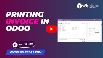 Printing Invoice in Odoo