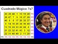 Cuadrado Mágico de 7x7- FÁCIL