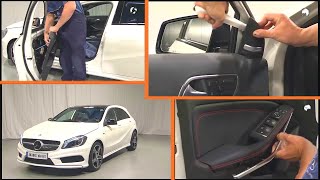 Mercedes-Benz - How to remove / install the front door panel | W156/X156, W176, W242, W246