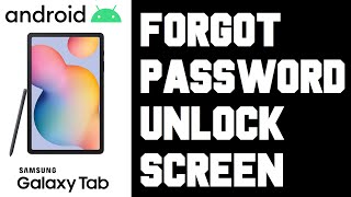 Android Forgot Password Pattern Pin Code Help  Android Tablet Forgot Password Factory Reset