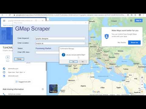 GMap Scraper - Generate Unlimited Leads From Google Map
