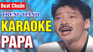 Video thumbnail of "Karaoke Papa Tone Nam Beat ASIA"