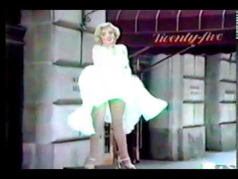 FRANKIE KEIN as MARILYN MONROE in the making of a TV ad (Downtown, Miami)