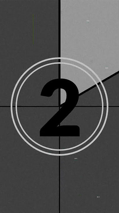 5 Seconds Old Film Countdown Timer ⏱