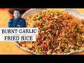 Burnt garlic fried rice         chef ajay chopra recipes