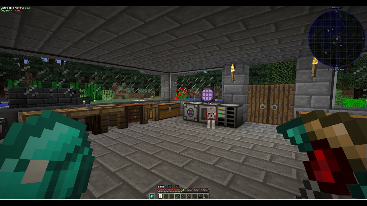 Minecraft Gameplay FTB Direwolf20 Mod Pack - YouTube