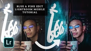 Pink and Blue Color Edit | Brandon Woelfel Effect - Lightroom Mobile Tutorial screenshot 1