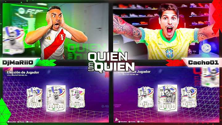 QUIEN ES QUIEN SOLO CON ICONOS +93 !!! DjMaRiiO vs CACHO EA FC 24