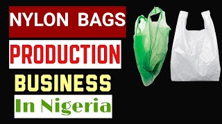 NYLON PRODUCTION BUSINESS IN NIGERIA: A Comprehensive Guide On How To Start Producing Nylon Bags screenshot 5