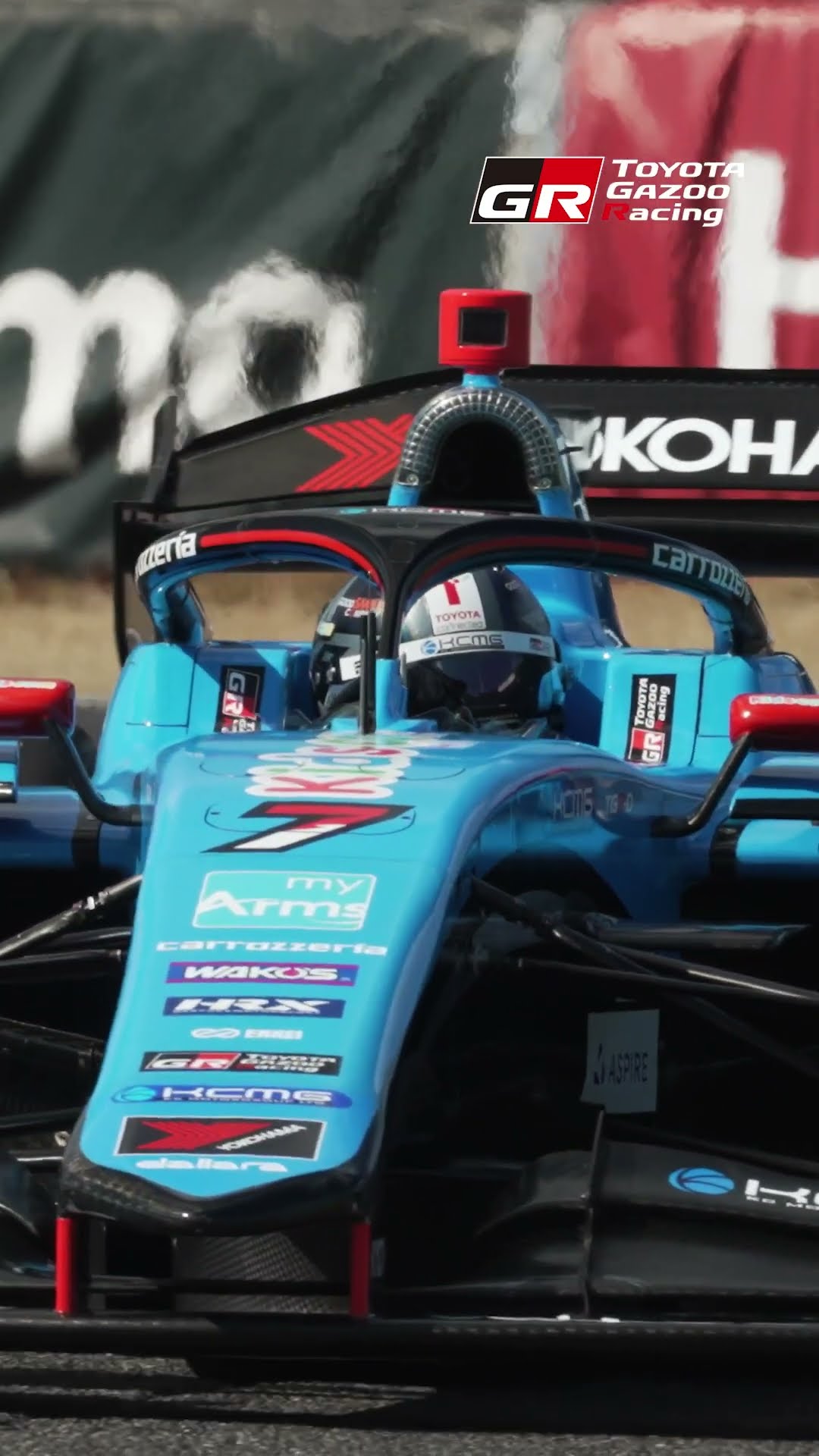 KAMUI KOBAYASHI 7 Kids com Team KCMG | SUPER FORMULA